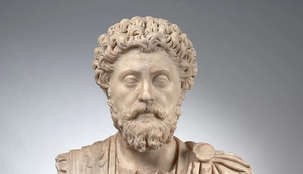 Busto de filósofo griego representando la sabiduría
